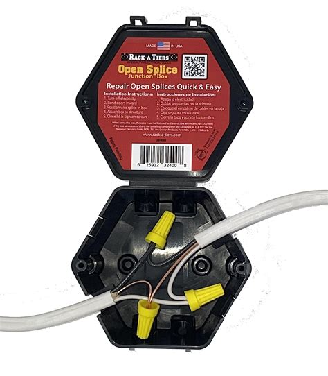 junction box for wire splice|open splice junction box lowe's.